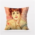 thumbnail image 2 of 3S Brother'S World Classic Art Masterpiece Series Set Of 4 Hidden Zipper Cushion Covers Pierre Auguste Renoir-Girls - 12" to 30" Sizes Art Home Décor Printed On Both Sides Each Size (26"Wx26"L), 2 of 6