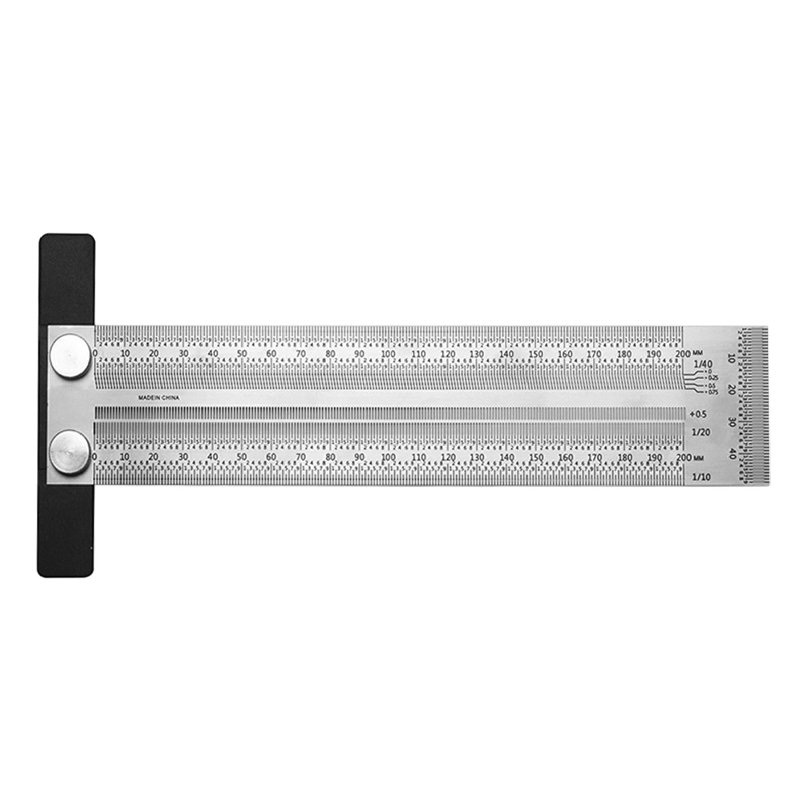 High-precision T Square Ruler Woodworking Scribing Line Gauge Measuring Tool High-precision T Square Ruler Woodworking Scribing Line Gauge Measuring Tool