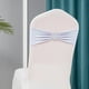thumbnail image 5 of Inteprter Borde exquisito de tela Premium, decorativo, fácil de instalar y reemplazar, 50 pack/lote Kits de decoración para fiestas Blanco, 5 of 6