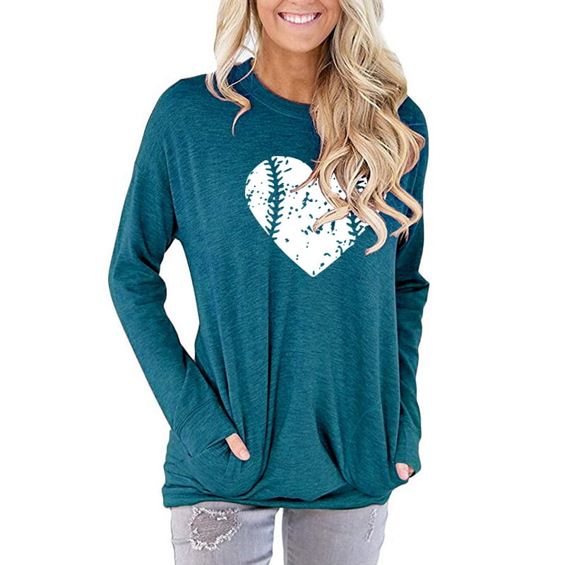 Women's Pocket Batwing Shirt Loose 