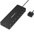 thumbnail image 1 of Conmutador KVM SABRENT USB-C para 1 PC y 2 pantallas, 60 W PD, 1 of 7