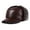 Dark brown cap, variant on Winter Baseball Caps For Men Brown Warm Bomber Hat With Earflaps Fur Genuine Cow Leather Caps ,Soft Touch