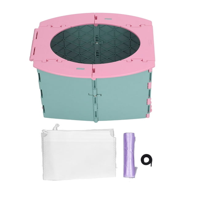 Orinal para niños pequeños, orinal plegable de PP para entrenamiento de inodoro para bebés, probado y confiable