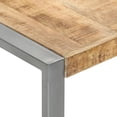 thumbnail image 3 of vidaXL Coffee Table 140x140x40 cm Rough Mango Wood, 3 of 4