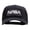 Black, variant on NASA Black and White Logo Embroidered Patched Mesh Back Cap - White OSFM