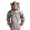 Light gray, variant on Breathable Beekeeping Suit Half Body, 3D Mesh Bee Keeping Jacket with Hood and Pocket, Anti-Sting Protective Gear for Beginner Beekeepers,White
