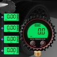 thumbnail image 3 of Shinycome Digital Gas Pressure Gauge with 1/4'' NPT Bottom Connector & Rubber Protector, 3 of 9