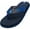 Black/Blue Ombre, variant on Norty Women's Platform Sandals, Flip-Flop, Soft Cushioned Footbed