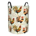 thumbnail image 2 of Bingfone Colorful Roosters Waterproof Foldable Laundry Hamper Bucket With Handles For Storage Bin,Clothes Hamper (Medium), 2 of 8