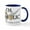 White/Navy Inside, variant on CafePress - Catholic Mug - 11 oz Ceramic Mug - Novelty Coffee Tea Cup