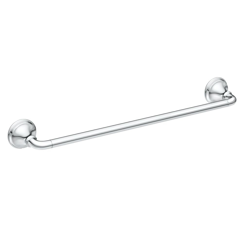 MOEN Jansen 24 in. Towel Bar in Chrome BH0924CH - New - Walmart.com