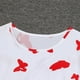 thumbnail image 3 of Vestido HUOGUO casual holgado con estampado de mariposas para mujer, 3 of 5