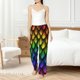thumbnail image 4 of Balery Dragon Scales Pantalones de pijama para mujer, pijamas ultraligeros, pantalones de estar por casa-Large, 4 of 6