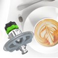 thumbnail image 1 of Attached milk frother for TM5 and TM6 thermomixers, mixing accessory for food processors, milk frothing parts for food processors, 1 of 5