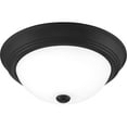 thumbnail image 4 of Quoizel Erwin 2-Light 13" Ceiling Light in Matte Black, 4 of 5