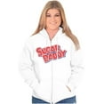 thumbnail image 3 of Classic Candies Sugar Daddy Cool Logo Zip Up Hoodie Men's Women's Brisco Brands M, 3 of 6