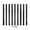 black, variant on 10Pcs Acrylic Mirror Sticker Long Strip Mosaic Wall Sticker 50cm Gold/sliver/black For Living Room Bedroom Home Decoration