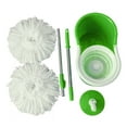 thumbnail image 6 of Ktaxon 360° Rotating Adjustable Handle Floor Mop with 2 Mop Heads & Bucket Green, 6 of 10