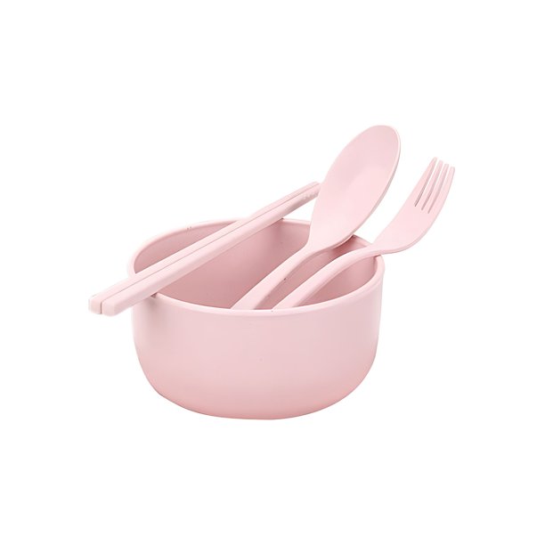 Conjunto de Cucharas Y Tenedores Cuenco, Cuchara, Palos, Tenedor, Conjunto de Tres Piezas de Utensilios de Mesa Conjunto de Cucharas para Cocina