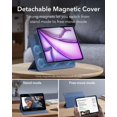 thumbnail image 4 of Funda para iPad Air ESR de 33 cm con soporte para lápices, funda magnética, azul, 4 of 9