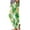 Green, variant on Styesk Women's Pants Women's Printed Rolled Casual Pocket Straight Leg Pants