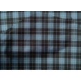 thumbnail image 4 of oneOone Cotton Cambric Grayish Blue Fabric Check Craft Projects Decor Fabric Printed By The Yard 56 Inch Wide, 4 of 4