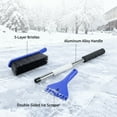 thumbnail image 2 of Car Snow Brush with Ice Scrapers, 24 Inch,Detachable Ice Shovel Tool, Ergonomic Foam Grip, Winter Accessories, 2 of 9