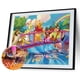 thumbnail image 4 of 5D DIY Diamond Pooh Taladro redondo completo Mosaico Imagen de arte Rhinestone, 4 of 9