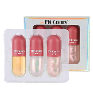 ibcccndc 4 Colors Lip Gloss Set Microneedle Derma Pigment BB Lip Serum Kit  Semi-permanent Lip Makeup for Women Girls Cosmetic 
