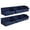 Navy Blue, variant on DMIJ 6 Pack Trapezoid Storage Bins, Cube Storage Bins - Closet Organizers and Decorative Storage, Storage Baskets with Handle, Large Storage Basket for Home, Black