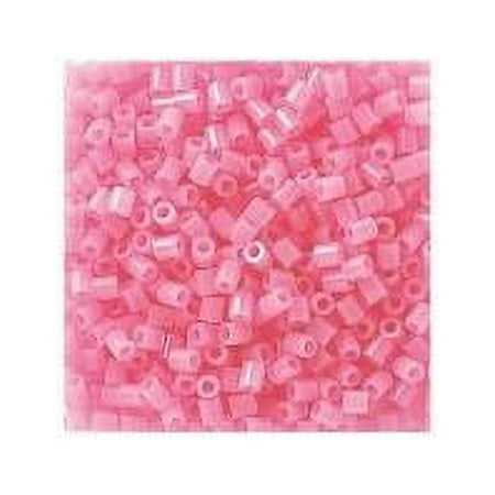 Perler Beads 1,000 Count-Glow Pink