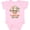 AD-Pink, variant on Sloth I Love My Nai Nai Boys or Girls Baby Bodysuit