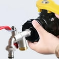 thumbnail image 3 of Adaptador de tanque conector adaptador de riego de ín conector de de ín adaptador de tubo de accesorios de tanque de agua Estilo D DYNWAVEMX Adaptador de tanque IBC, 3 of 4