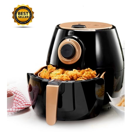 

AISWORD As Seen on TV Air Fryer XL 3.8 Liter with Rapid Air Technology for Oil Free Healthy Cooking Adjustable Temperature Control