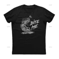 thumbnail image 1 of Camisetas con gráficos de pesca Bite Me Cool ropa para hombre camisetas de algodón para mujer Camiseta estampada ropa Y2K camiseta divertida bonita, 1 of 7