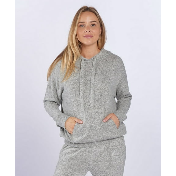 Ladies' Cuddle Soft Hooded Sweatshirt