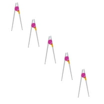 Leojiow 5Pcs Easy To Use Cheater Training Chopsticks For Children And Adults Learning Chopstick Detachable For Beginners One Size