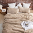 thumbnail image 4 of Coma Inducer Git Cozy - ® Oversized Comforter Set - Warm Taupe Queen, 4 of 4