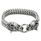 thumbnail image 1 of Pulsera clásica TUNC Sencillez Cabeza de lobo y dragón vikingo 21cm, 1 of 5