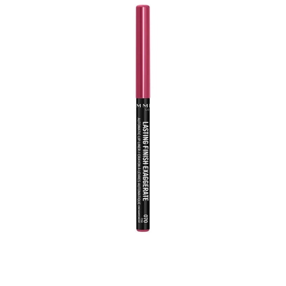 Rimmel Lasting Finish Exaggerate Automatic Lip Liner, Creamy, Combination of Waxes, Volatile Silicone & Vitamins (E,C), 100% Cruelty-Free