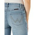 thumbnail image 2 of Wrangler Willow - Jeans de equitación para Mujer con Cintura de Tiro Medio, Corte de Bota, Lavado Claro, 1-32, 2 of 5