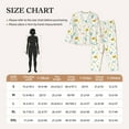 thumbnail image 4 of Haiem Chicken Pattern Women’s Long-sleeve Sleepwear,Sleepwear Set,2-piece Loungewear Set,Soft PJs Comfy Nightwear with Pockets-Large, 4 of 7