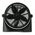 thumbnail image 3 of BLACK+DECKER BFF16B 16-In. 3-Speed Portable Floor Fan with Adjustable Tilt, Black, BFF16B, 3 of 7