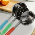 thumbnail image 5 of TABLZONE 3-Piece Stainless Steel Ladle Set Assorted Colors for Kitchen Cooking and Serving Home Use, 5 of 6