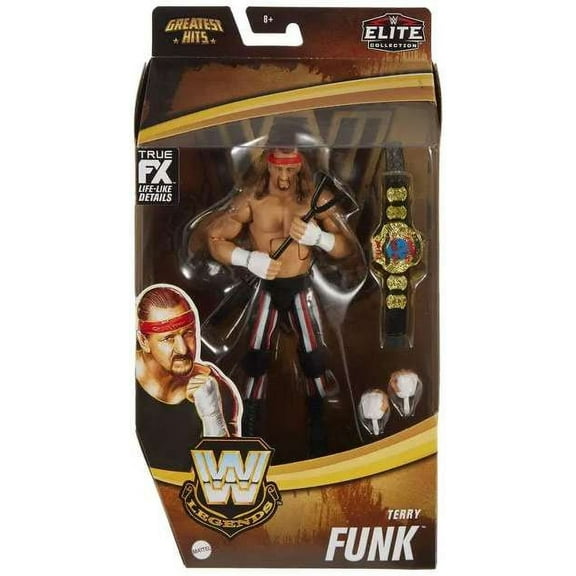 Mattel WWE Collectible Adult Terry Funk Action Figure, Multiple