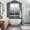 Gray, variant on Blue Coastal Wave Kitchen Curtains Window Panels, Summer Ocean Nautical Beach Ombre Insulated Window Treatment Curtain, Grommet Curtains for Bedroom/Living Room/Bathroom, 2 Piece 52"Wx72"L
