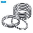 thumbnail image 3 of Unique Bargains 64mm Metal O Rings, 8 Pack 304 Stainless Steel Round Rings for Hardware Bags, 3 of 7