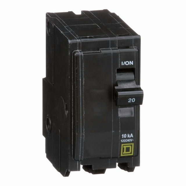 Disyuntor Square D QO220CP 20A tipo enchufe de 2 polos