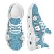 thumbnail image 1 of Zapatos casuales para mujer con diseño de dentista, planos, con cordones, transpirables, para caminar en la playa, primavera y otoño., 1 of 6