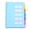 Blue, variant on PPKVUFD 1Pcs Spiral Notebook with Dividers, 5 Subject Writing Journal, Multi Subject Notebook with 5 Tabs, 6.69" x 8.46", Blue